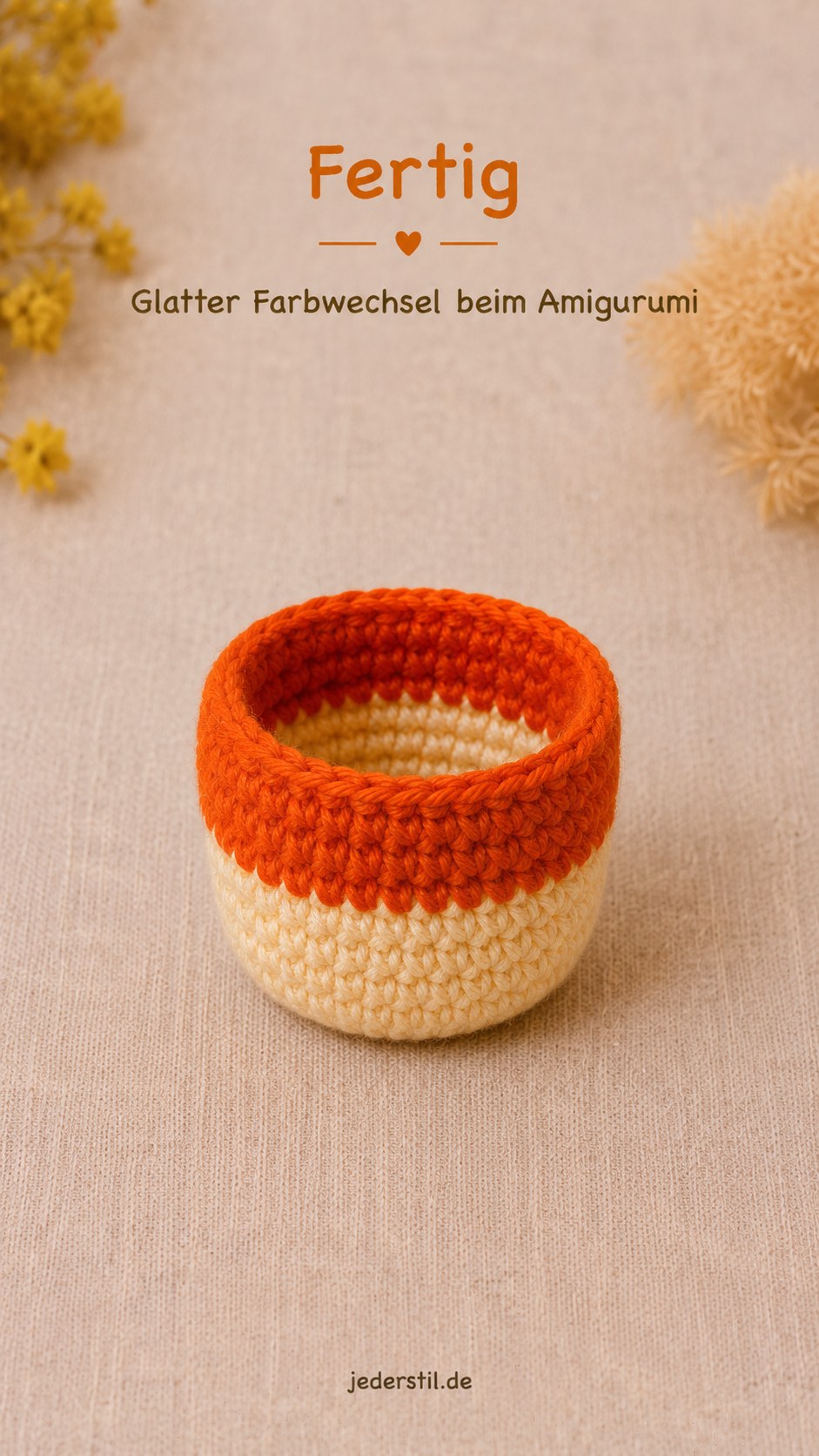 Farbwechsel Häkeln Beim Amigurumi - Der Unsichtbare
