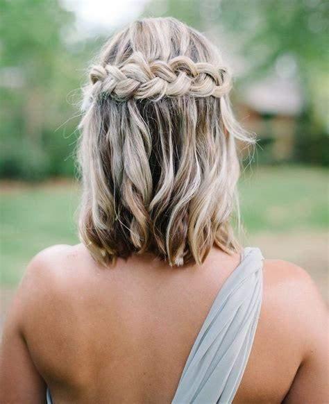 Flechtfrisur mittellange Haare
