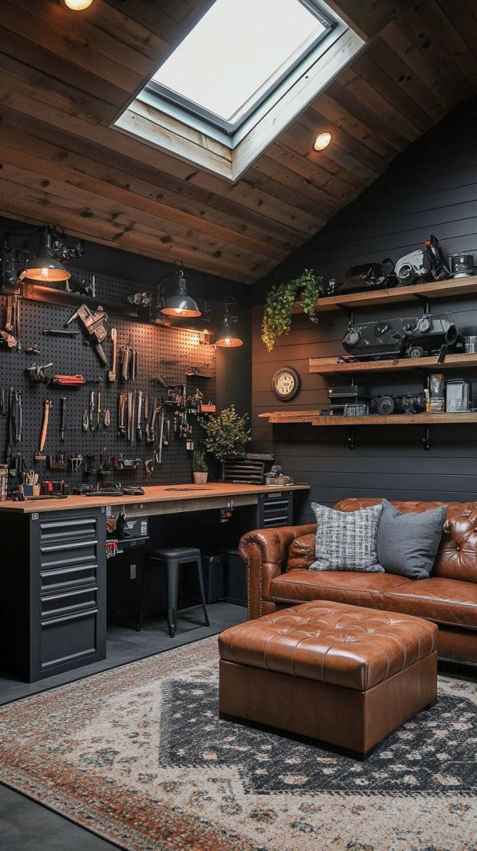 Gemütliche Hobbyzone Garage
