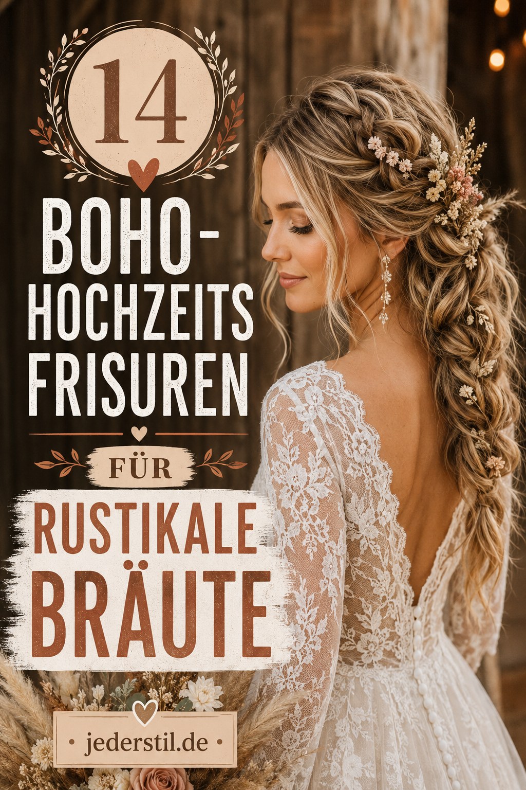 9 Boho - Hochzeitsfrisuren Für Jede Braut Und Jeden Stil