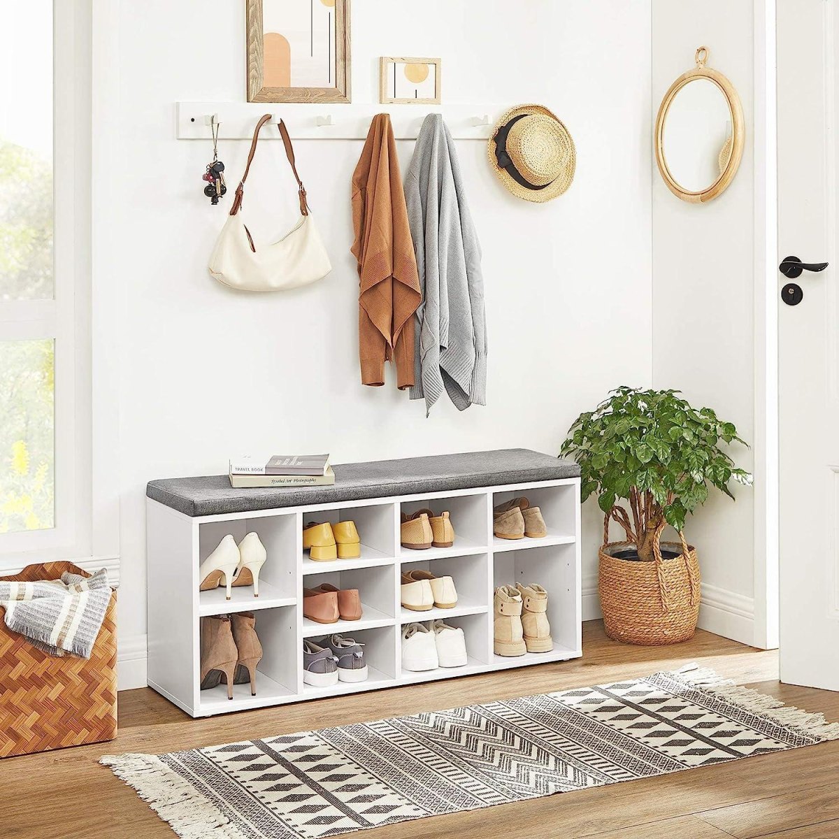 Kallax Schuhschrank im Flur