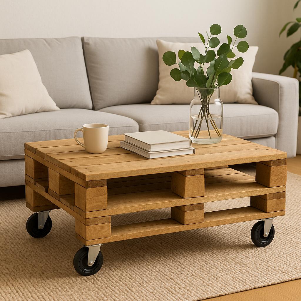 Kleiner Couchtisch für Wohnzimmer