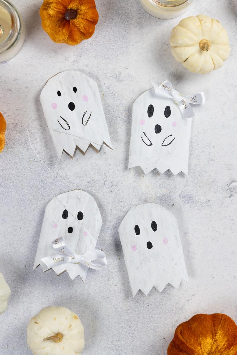 Klorollen Halloween Deko Ideen für kreative DIY Projekte