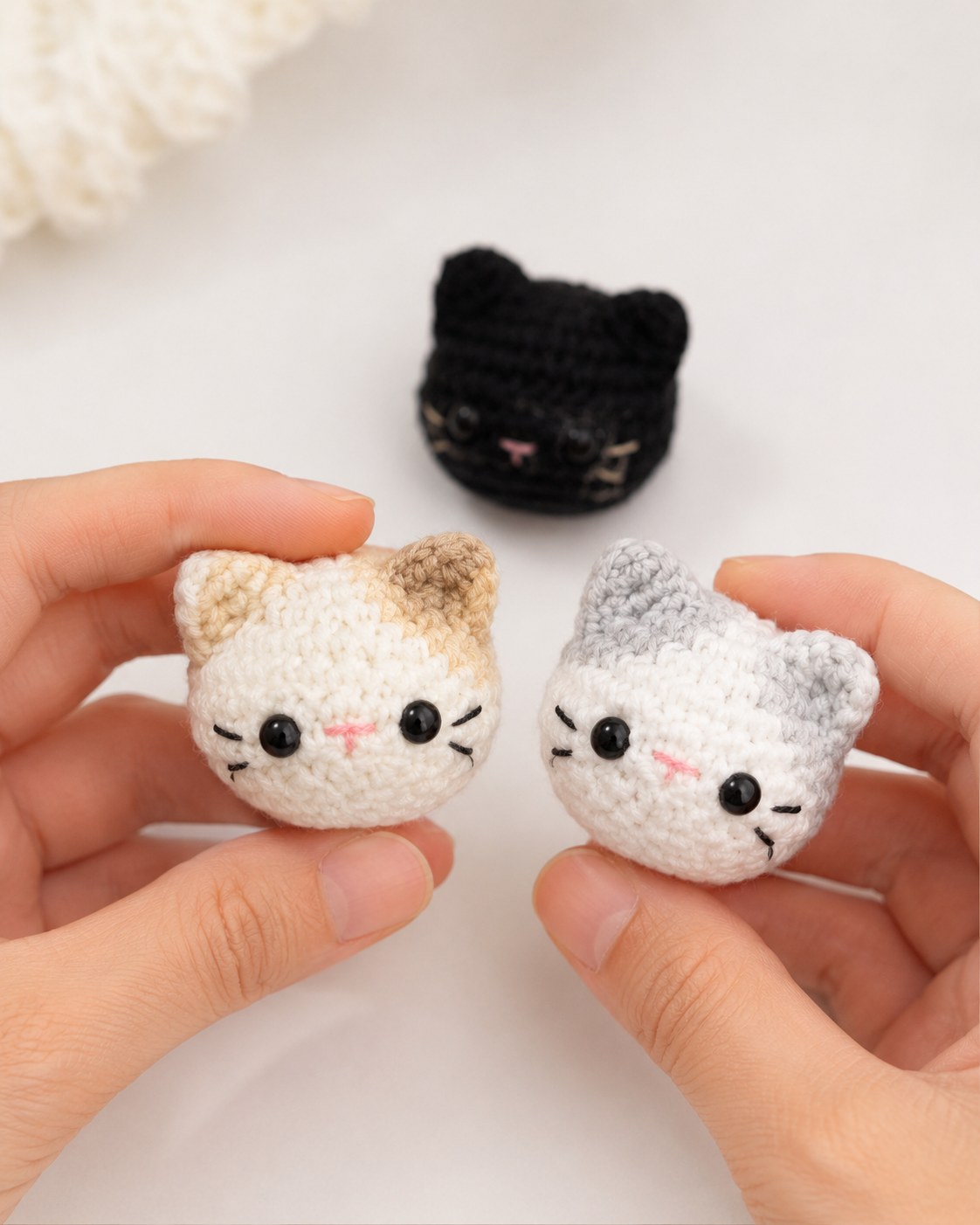 7 Mini - Katzen Häkeln - Designs Aus Meiner 19Er -