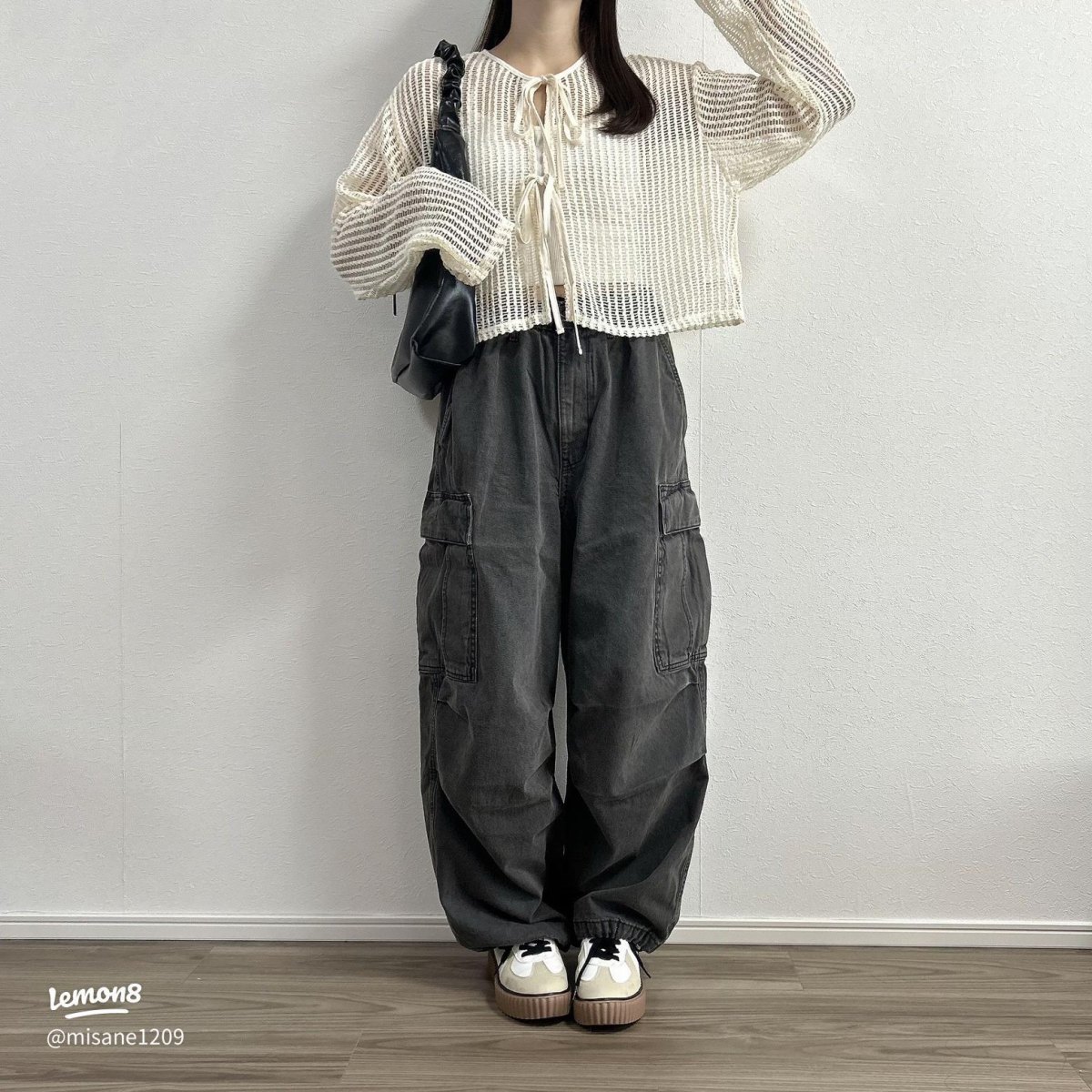 Cargo Hose Outfit Herbst Schule