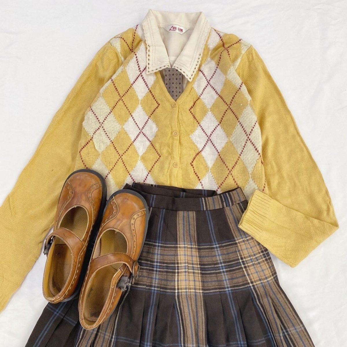 Secondhand Herbst Outfit Schule