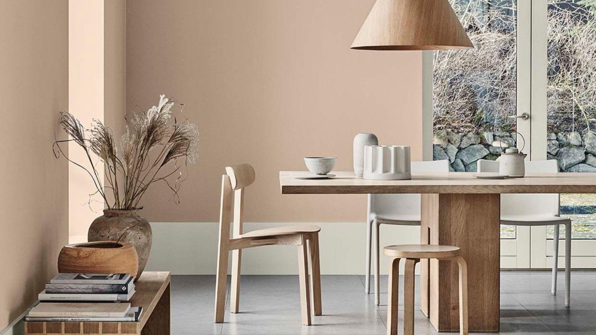 Nachhaltige Wandfarbe mit Naturmaterialien