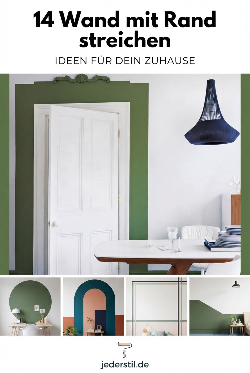 14 Wand mit Rand streichen Ideen für dein Zuhause