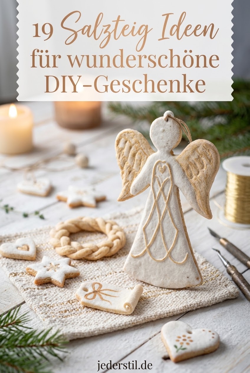 19 Salzteig Ideen für wunderschöne DIY-Geschenke