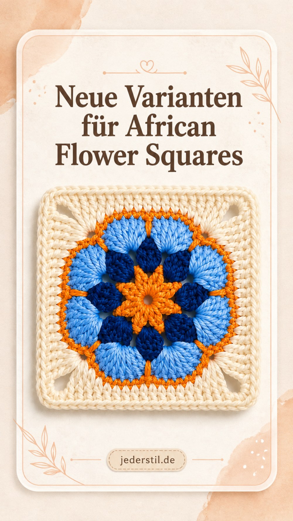 Neue Varianten für African Flower Squares