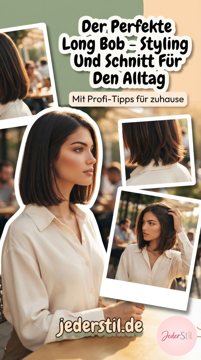Der Perfekte Long Bob - Styling Und Schnitt Für Den Alltag