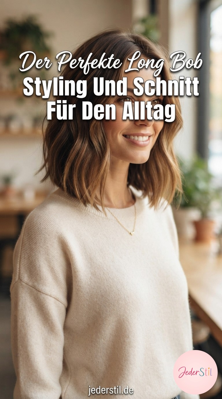 Der Perfekte Long Bob - Styling Und Schnitt Für Den Alltag