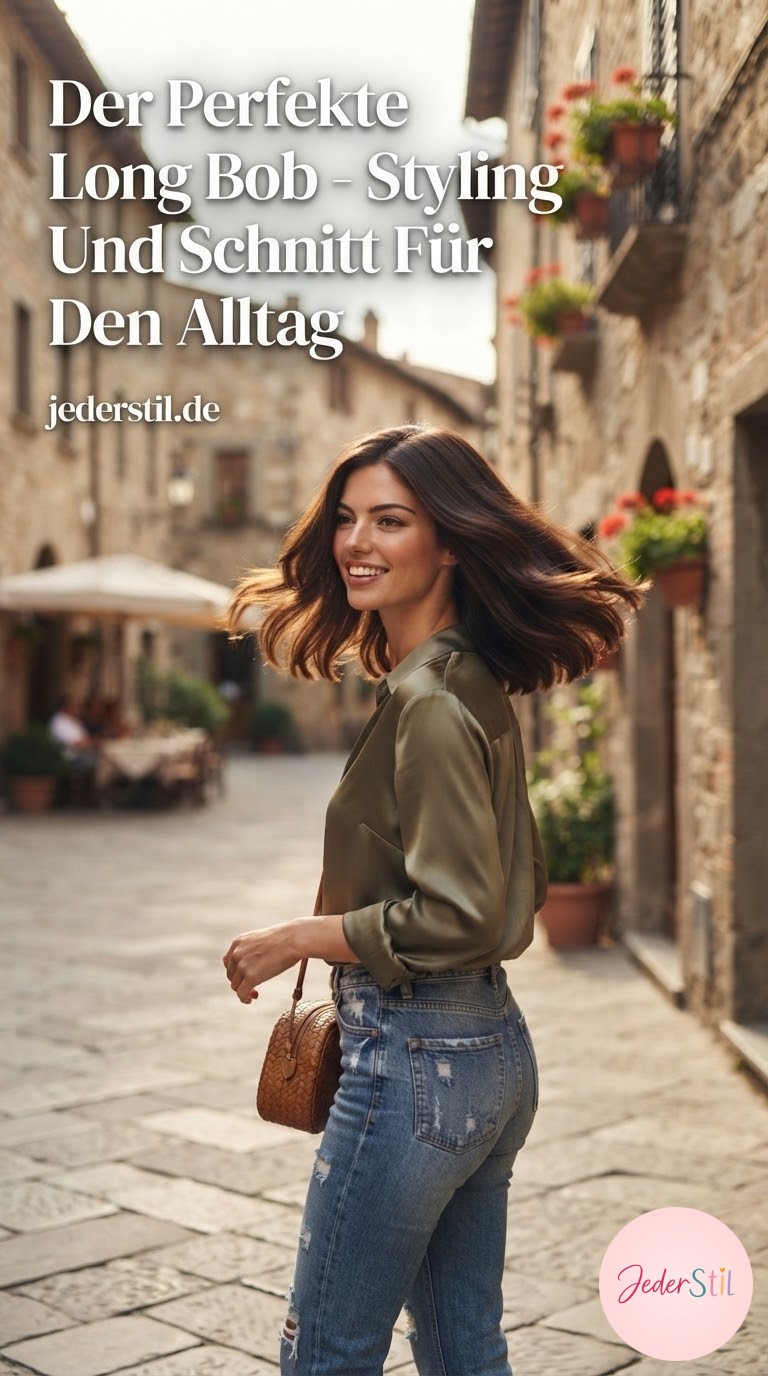 Der Perfekte Long Bob - Styling Und Schnitt Für Den Alltag