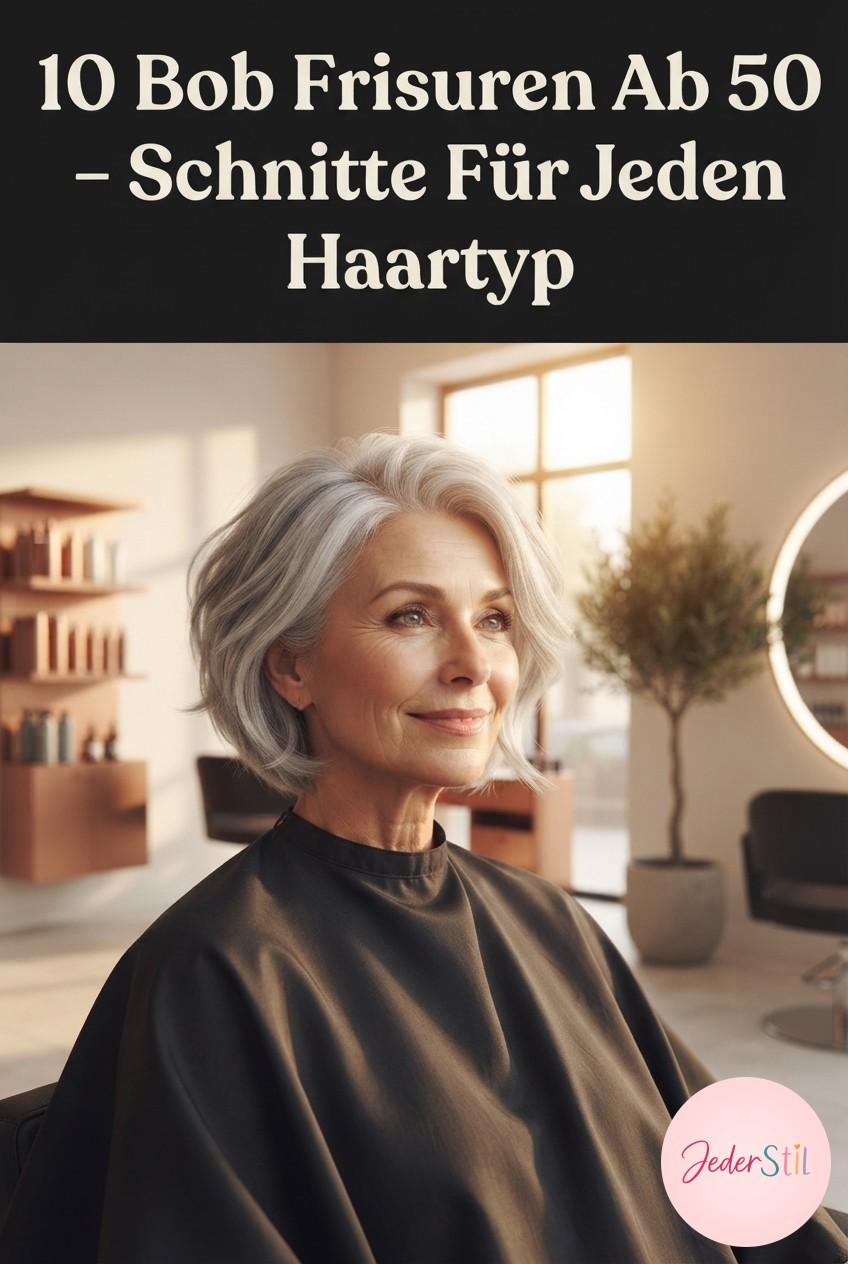 10 Bob Frisuren Ab 50 - Schnitte Für Jeden Haartyp