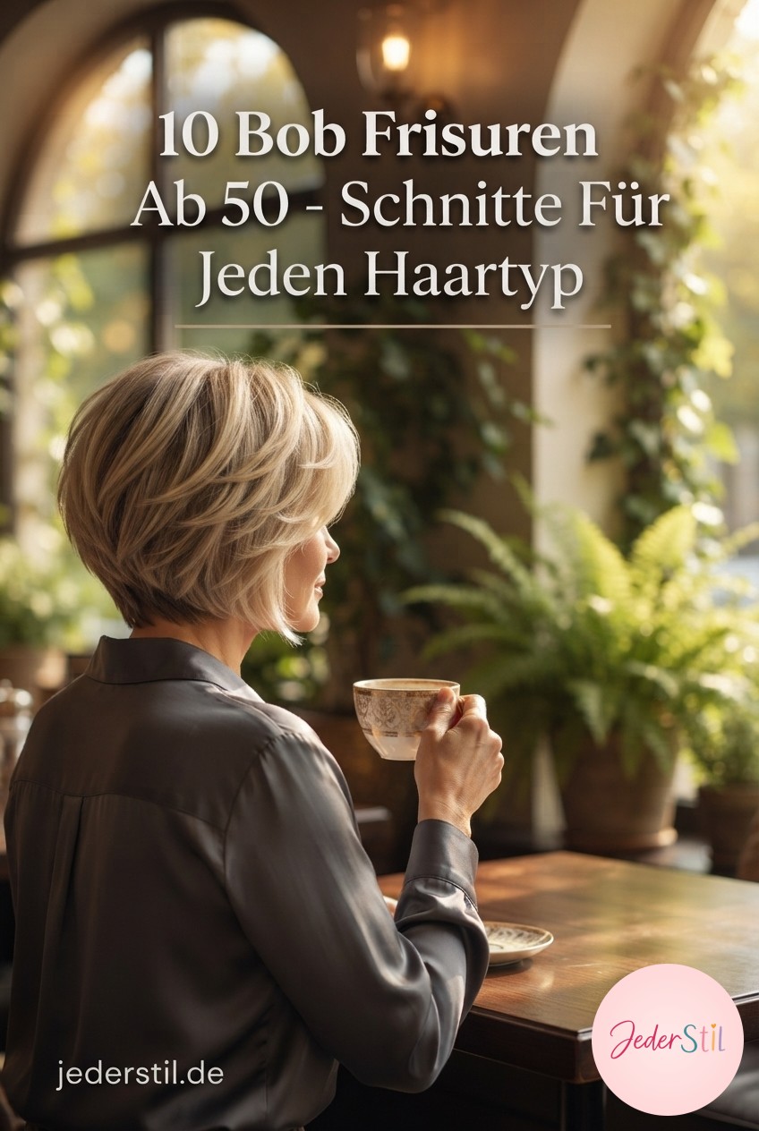 10 Bob Frisuren Ab 50 - Schnitte Für Jeden Haartyp