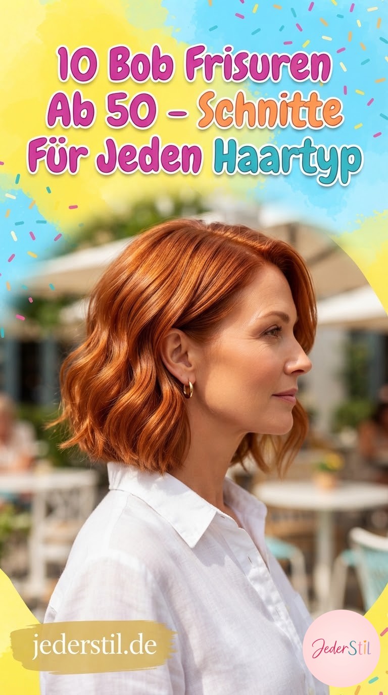 10 Bob Frisuren Ab 50 - Schnitte Für Jeden Haartyp