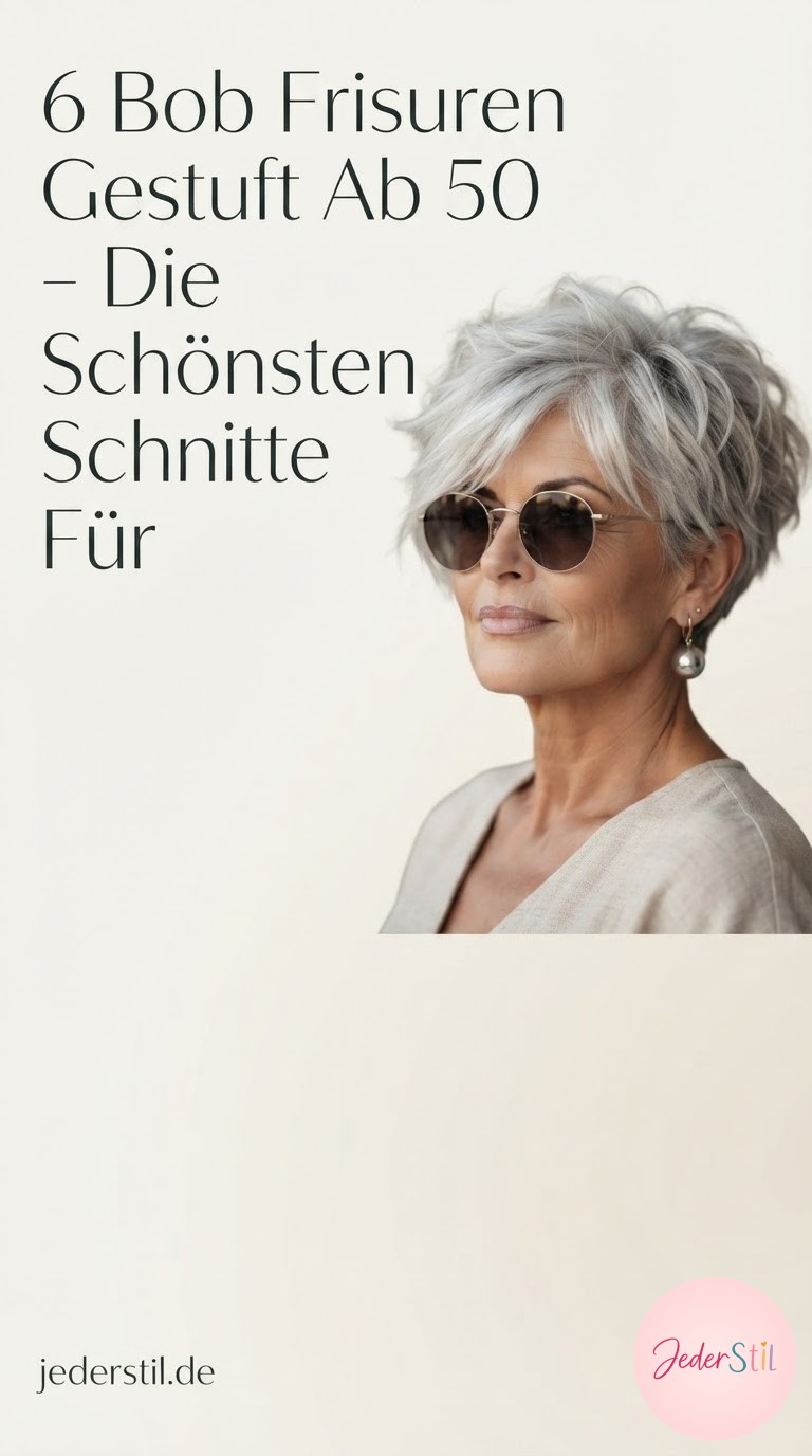 6 Bob Frisuren Gestuft Ab 50 - Die Schönsten Schnitte Für