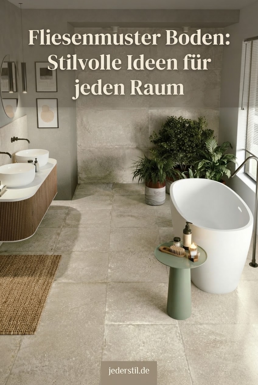 Fliesenmuster Boden: Stilvolle Ideen für jeden Raum