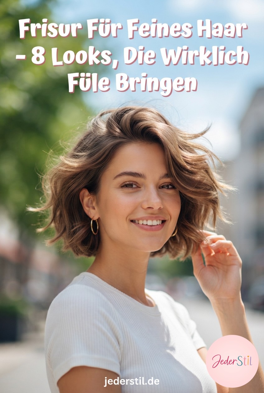 Frisur Für Feines Haar - 8 Looks, Die Wirklich Fülle Bringen