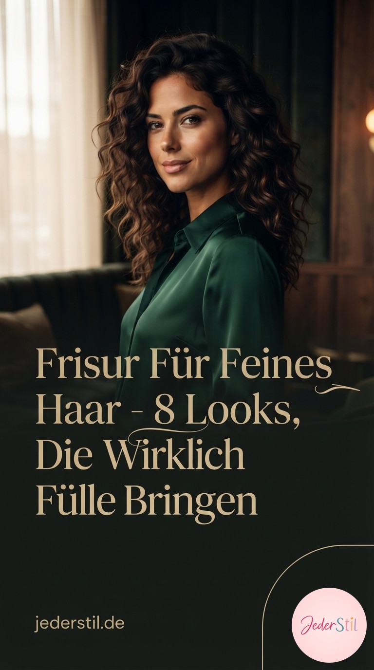 Frisur Für Feines Haar - 8 Looks, Die Wirklich Fülle Bringen