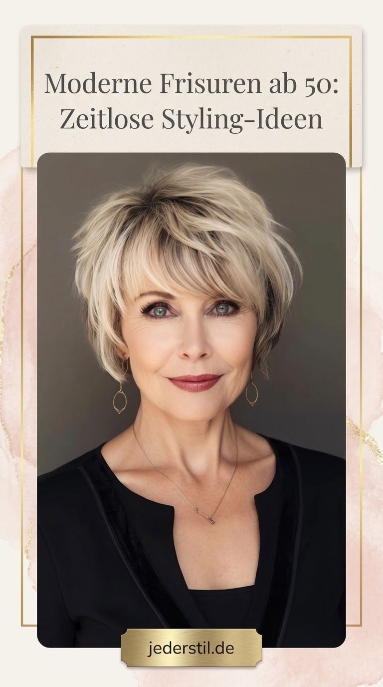 Moderne Frisuren ab 50: Zeitlose Styling-Ideen