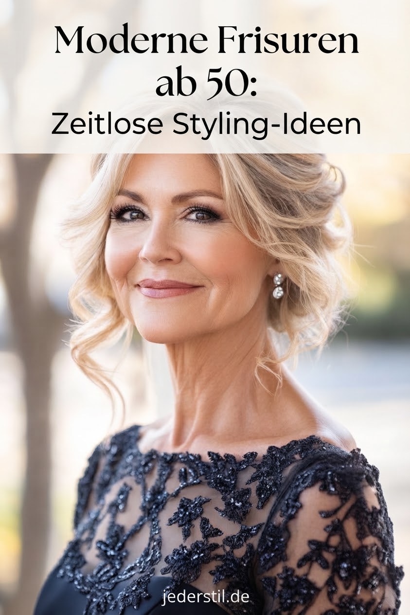 Moderne Frisuren ab 50: Zeitlose Styling-Ideen
