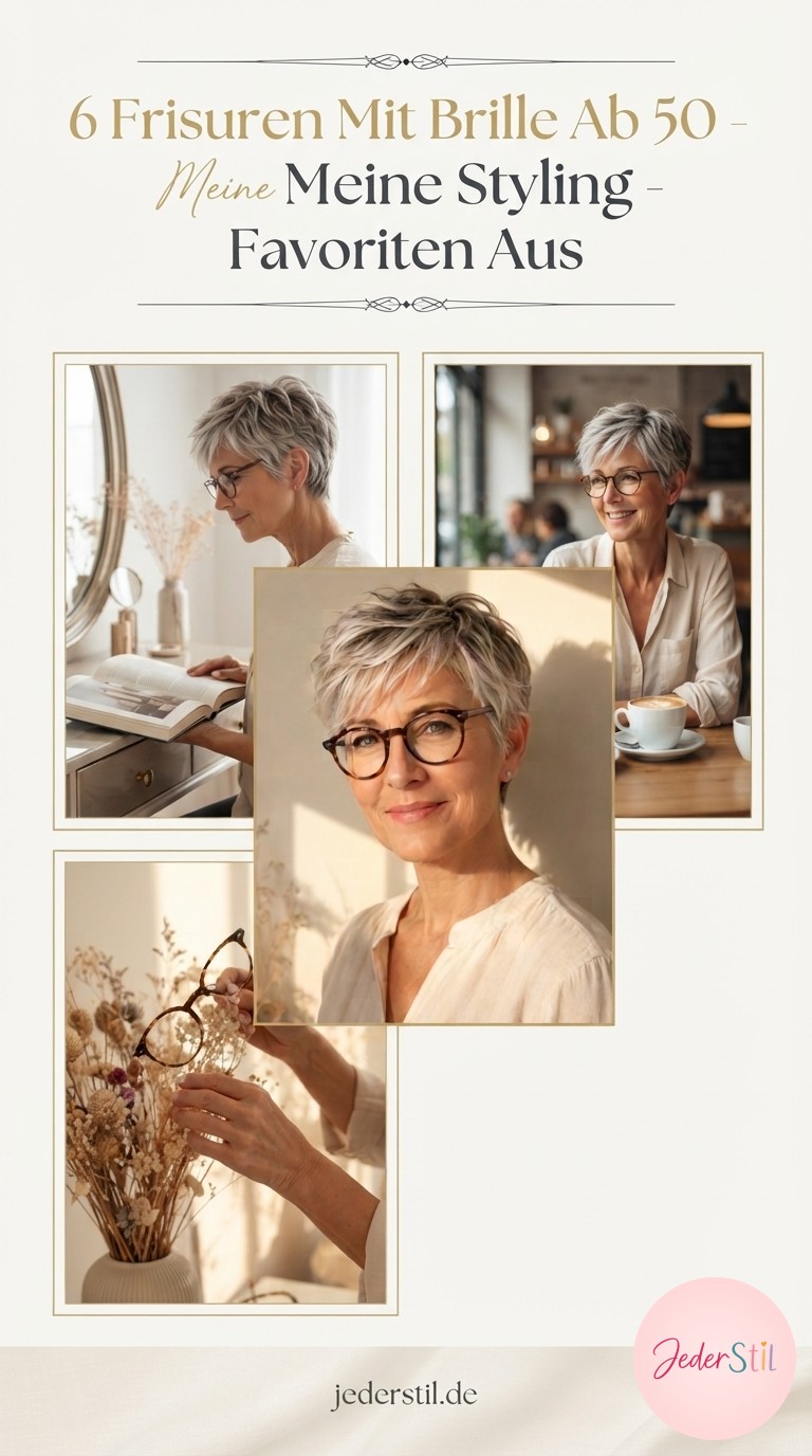 6 Frisuren Mit Brille Ab 50 - Meine Styling - Favoriten Aus