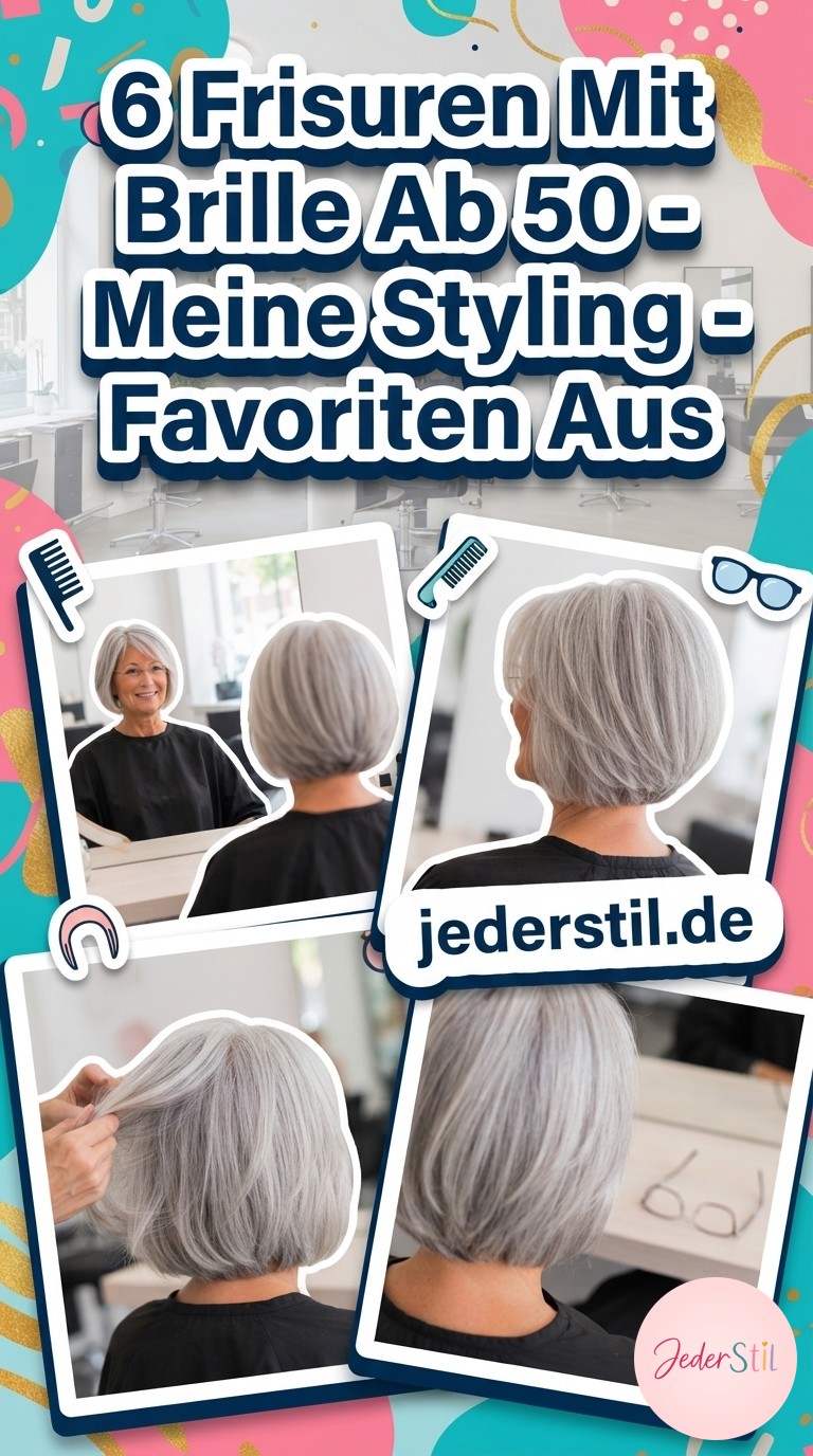6 Frisuren Mit Brille Ab 50 - Meine Styling - Favoriten Aus