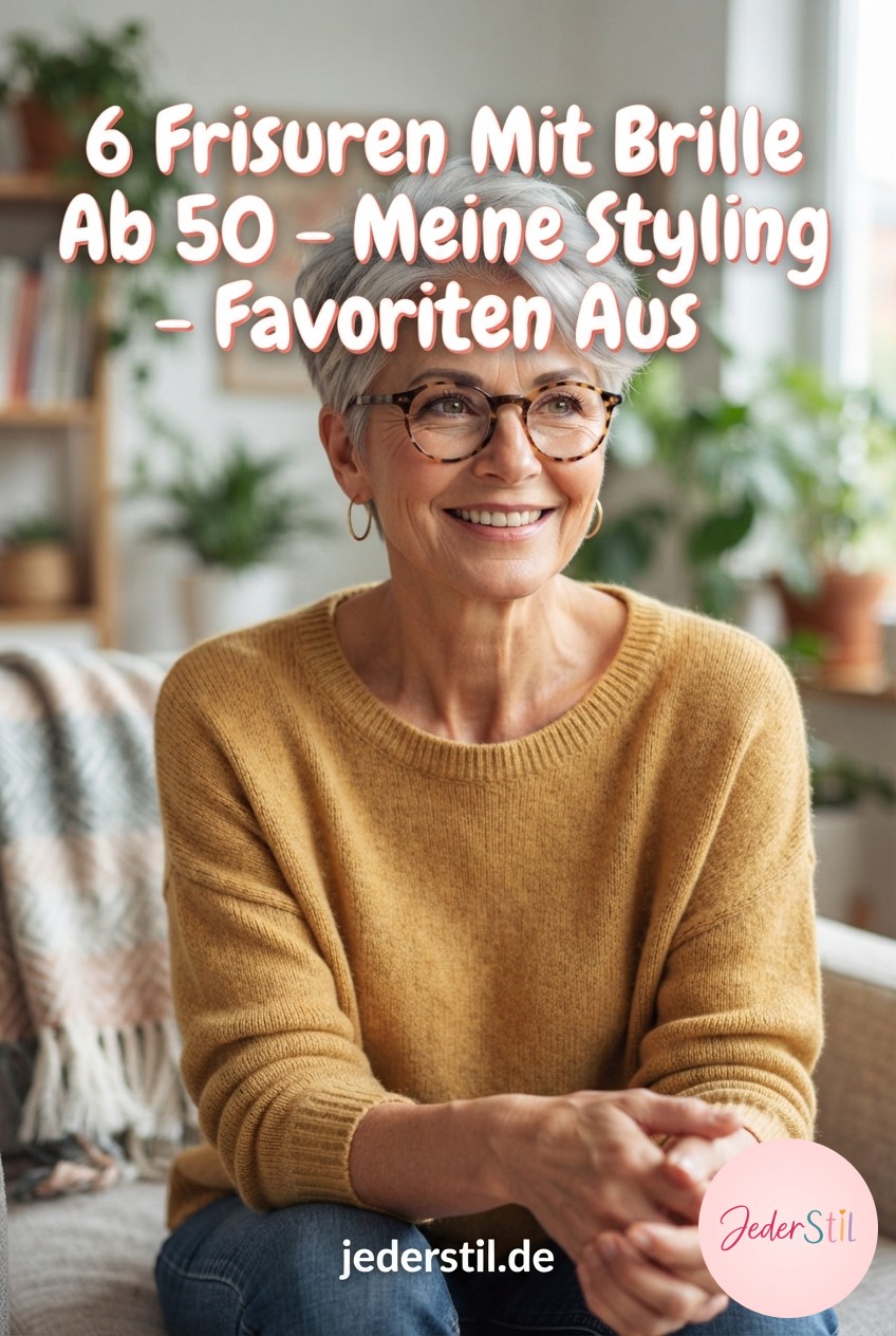 6 Frisuren Mit Brille Ab 50 - Meine Styling - Favoriten Aus