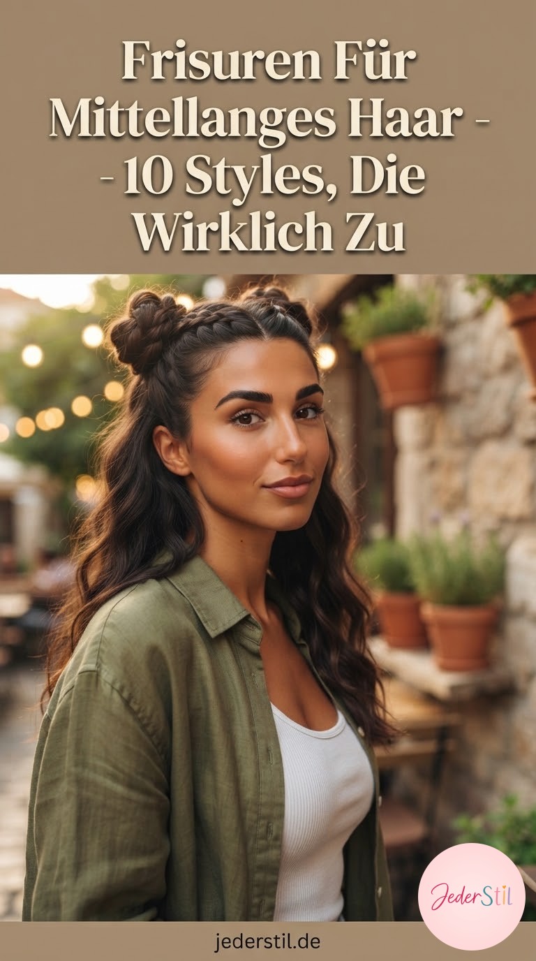Frisuren Für Mittellanges Haar - 10 Styles, Die Wirklich Zu