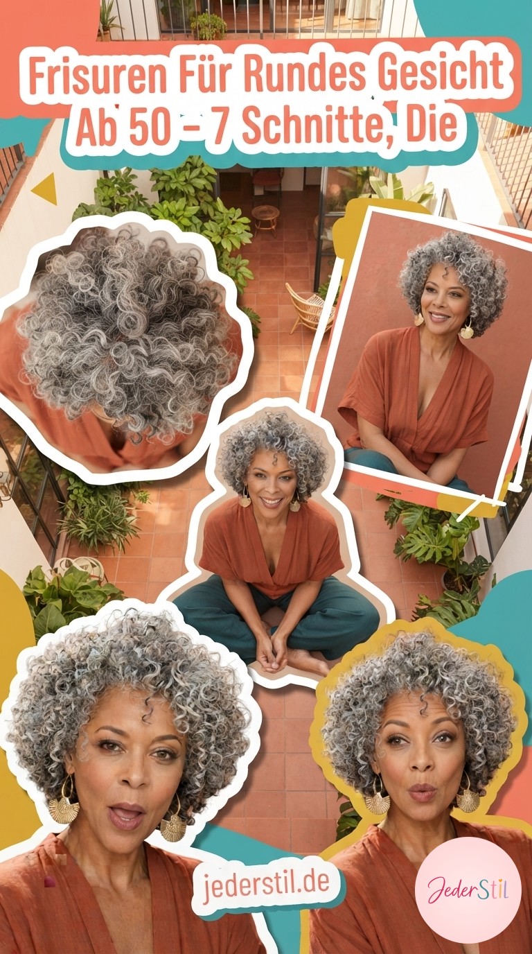 Frisuren Für Rundes Gesicht Ab 50 - 7 Schnitte, Die