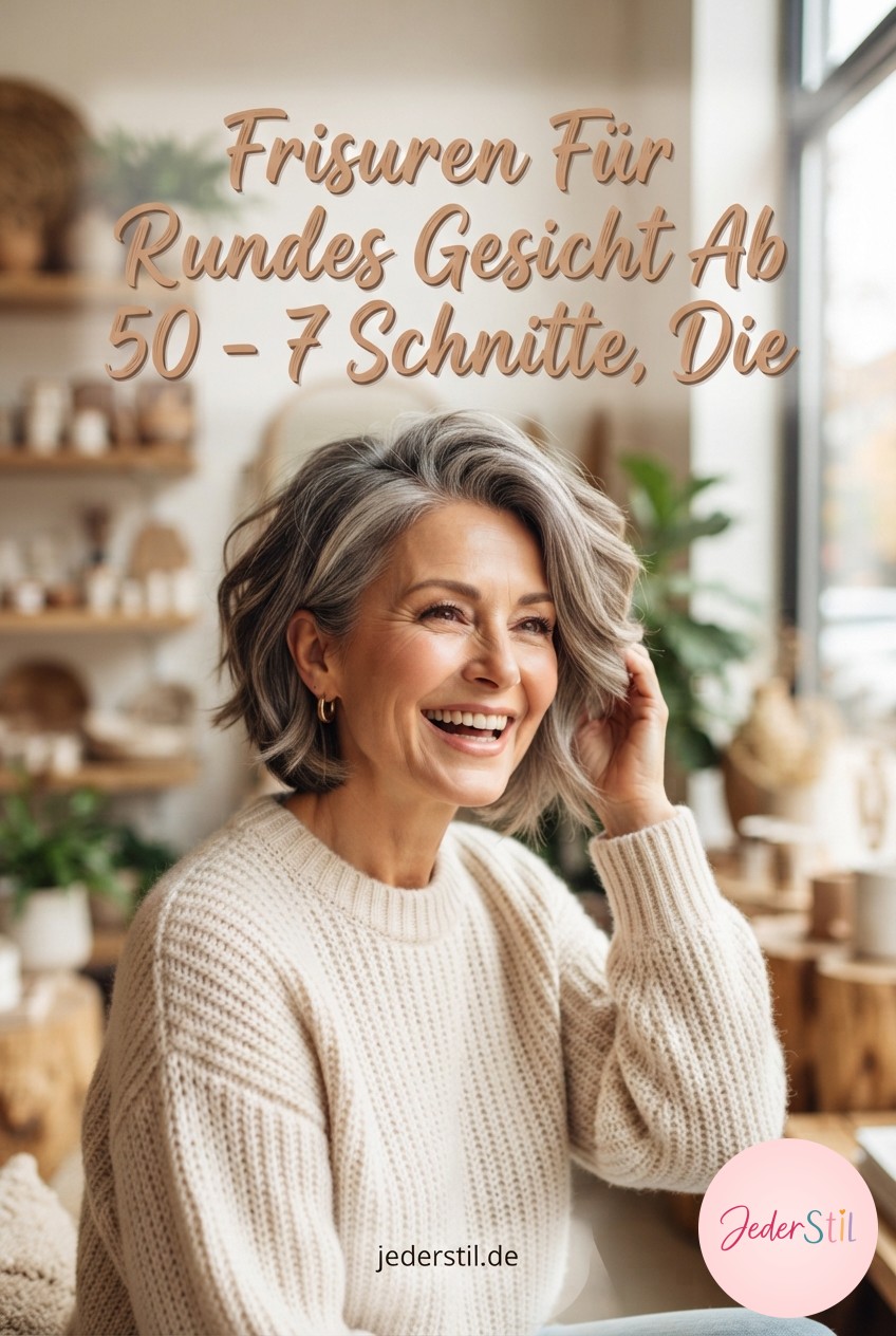 Frisuren Für Rundes Gesicht Ab 50 - 7 Schnitte, Die