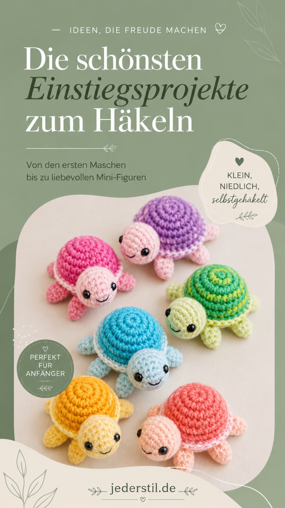 10 Häkelprojekte Für Anfänger - Von Der Ersten Masche Bis