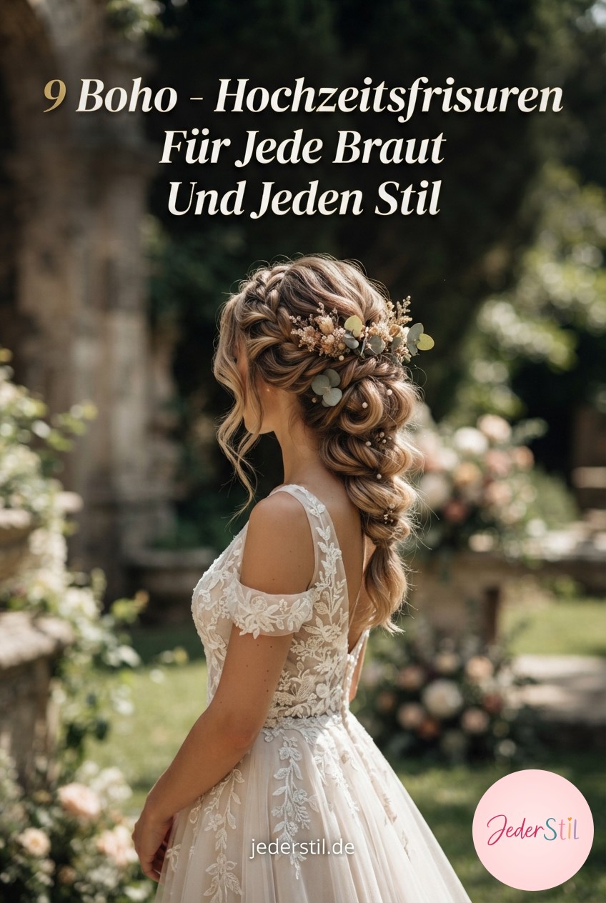 9 Boho - Hochzeitsfrisuren Für Jede Braut Und Jeden Stil