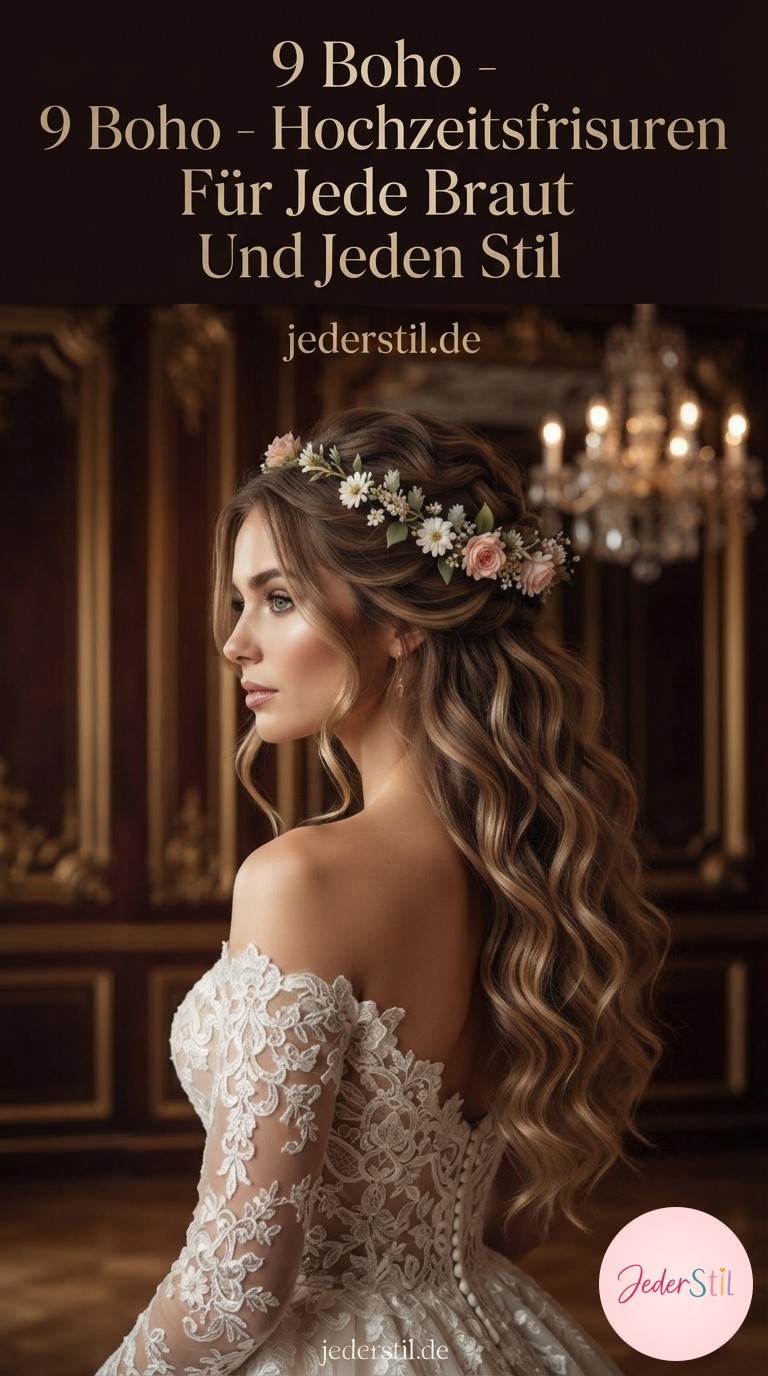 9 Boho - Hochzeitsfrisuren Für Jede Braut Und Jeden Stil