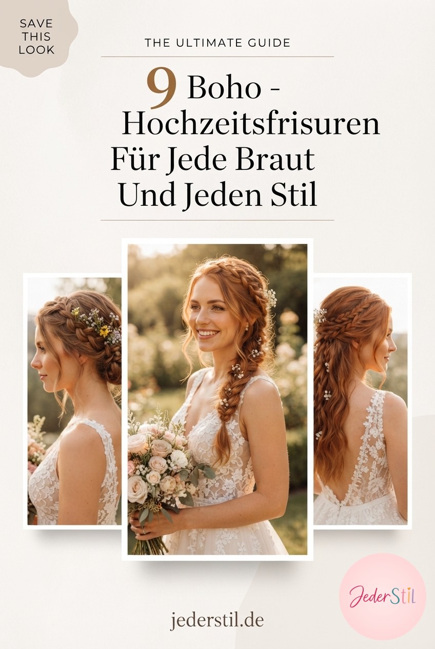 9 Boho - Hochzeitsfrisuren Für Jede Braut Und Jeden Stil