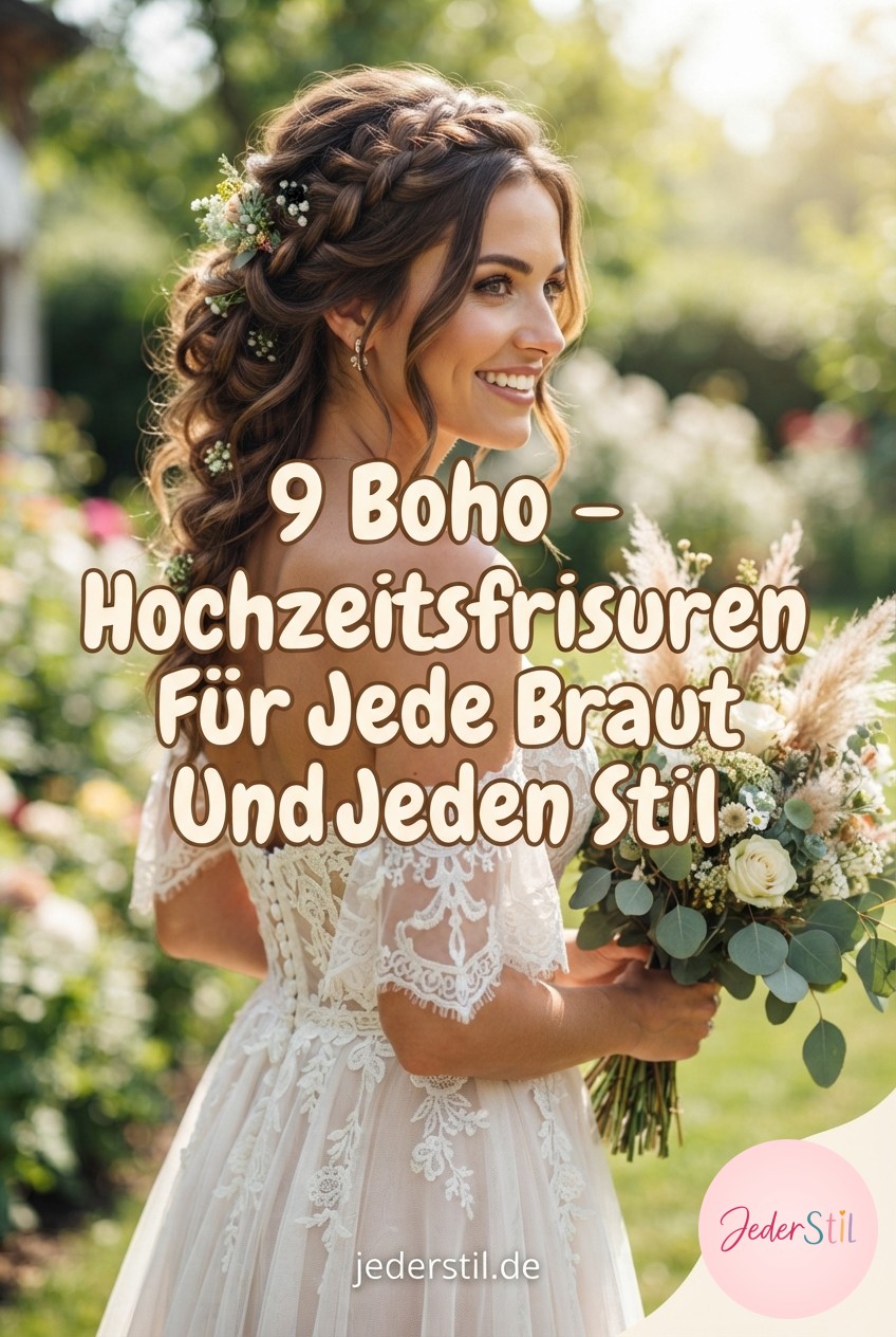 9 Boho - Hochzeitsfrisuren Für Jede Braut Und Jeden Stil