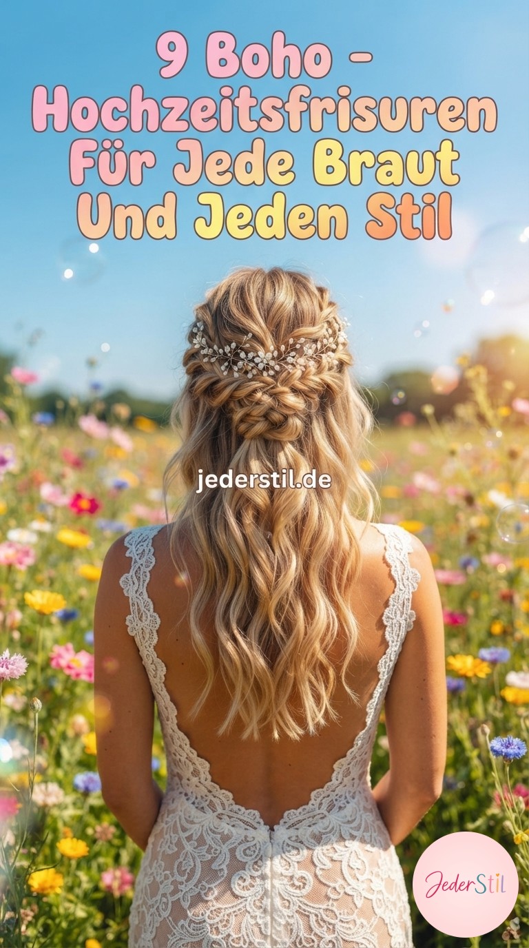 9 Boho - Hochzeitsfrisuren Für Jede Braut Und Jeden Stil