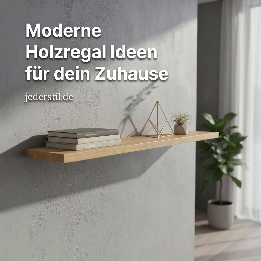 Moderne Holzregal Ideen für dein Zuhause