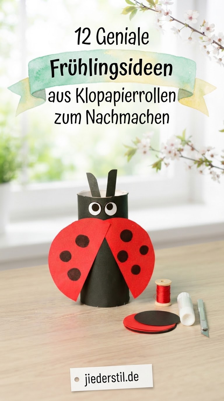 12 Geniale Frühlingsideen aus Klopapierrollen zum Nachmachen