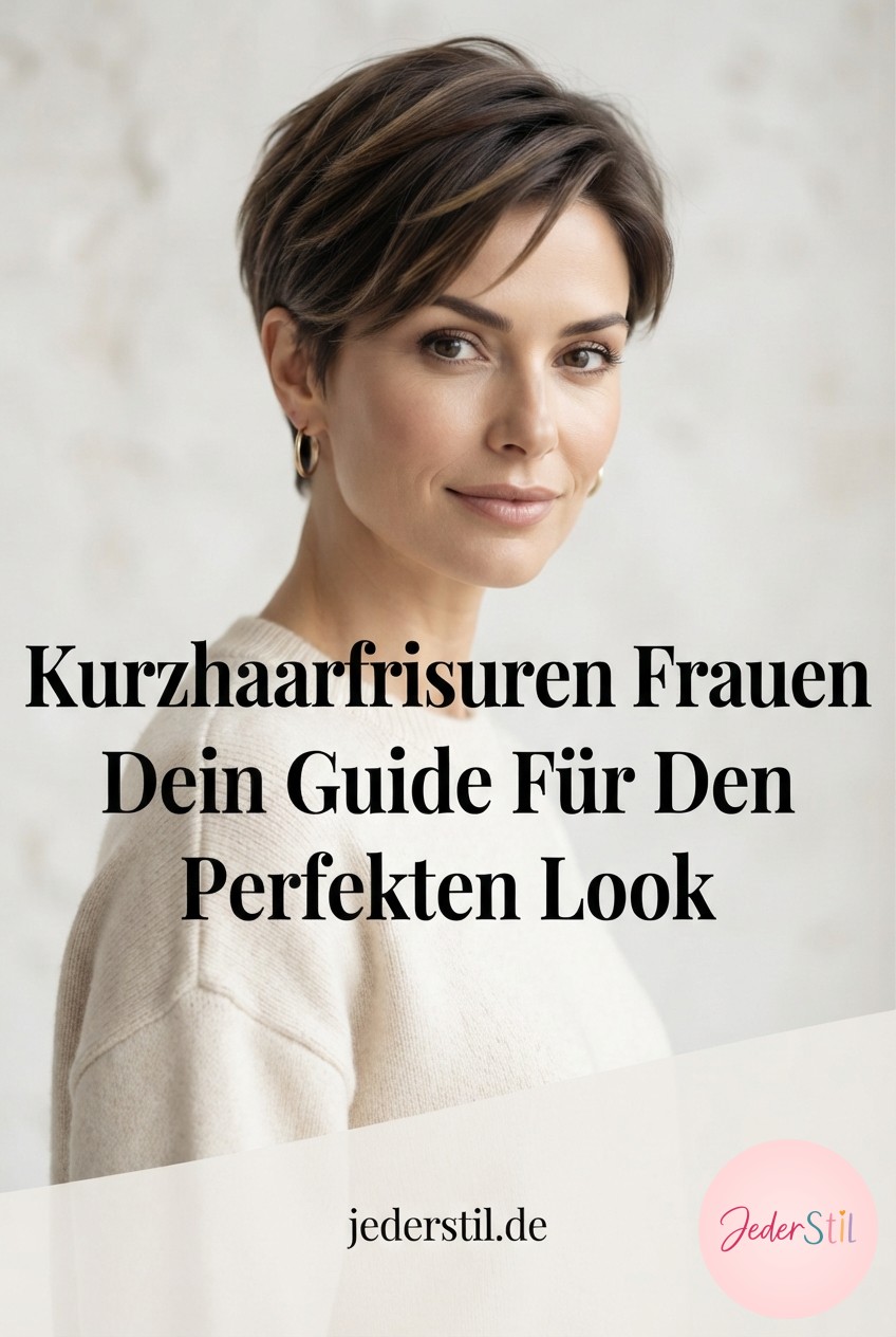 Kurzhaarfrisuren Frauen - Dein Guide Für Den Perfekten Look
