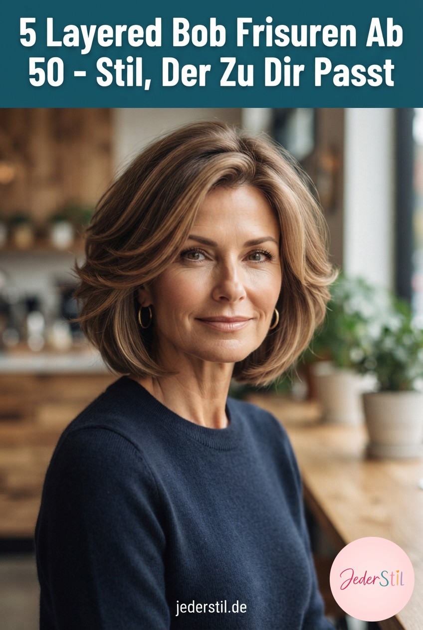 5 Layered Bob Frisuren Ab 50 - Stil, Der Zu Dir Passt
