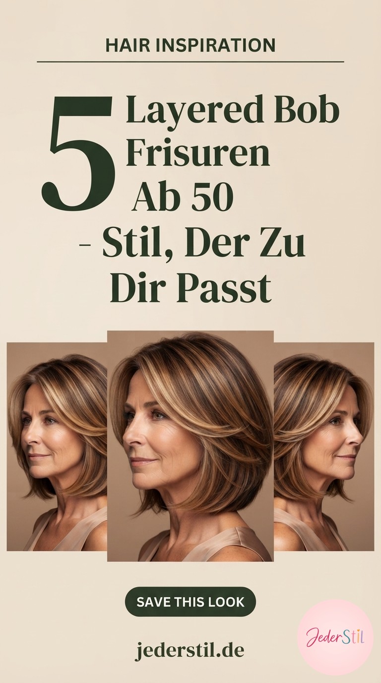 5 Layered Bob Frisuren Ab 50 - Stil, Der Zu Dir Passt