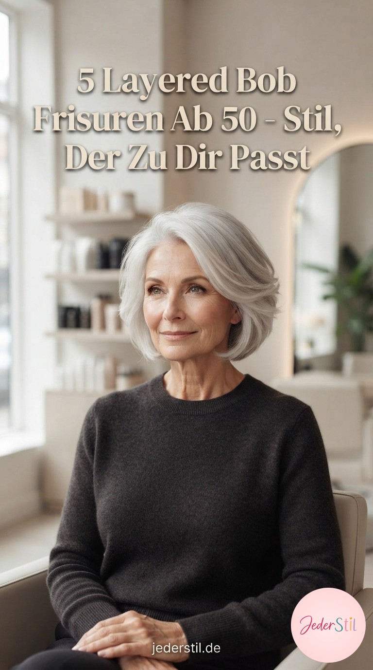 5 Layered Bob Frisuren Ab 50 - Stil, Der Zu Dir Passt