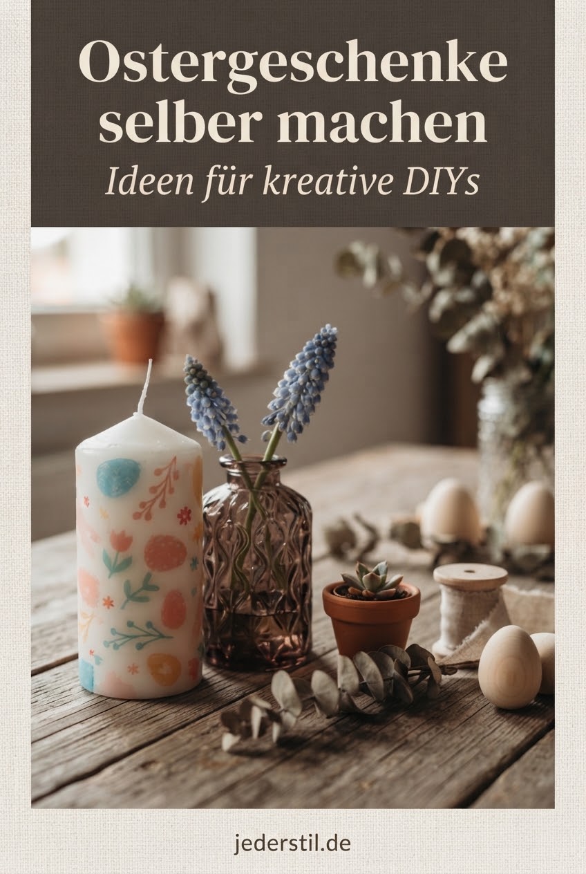 Ostergeschenke selber machen Ideen für kreative DIYs