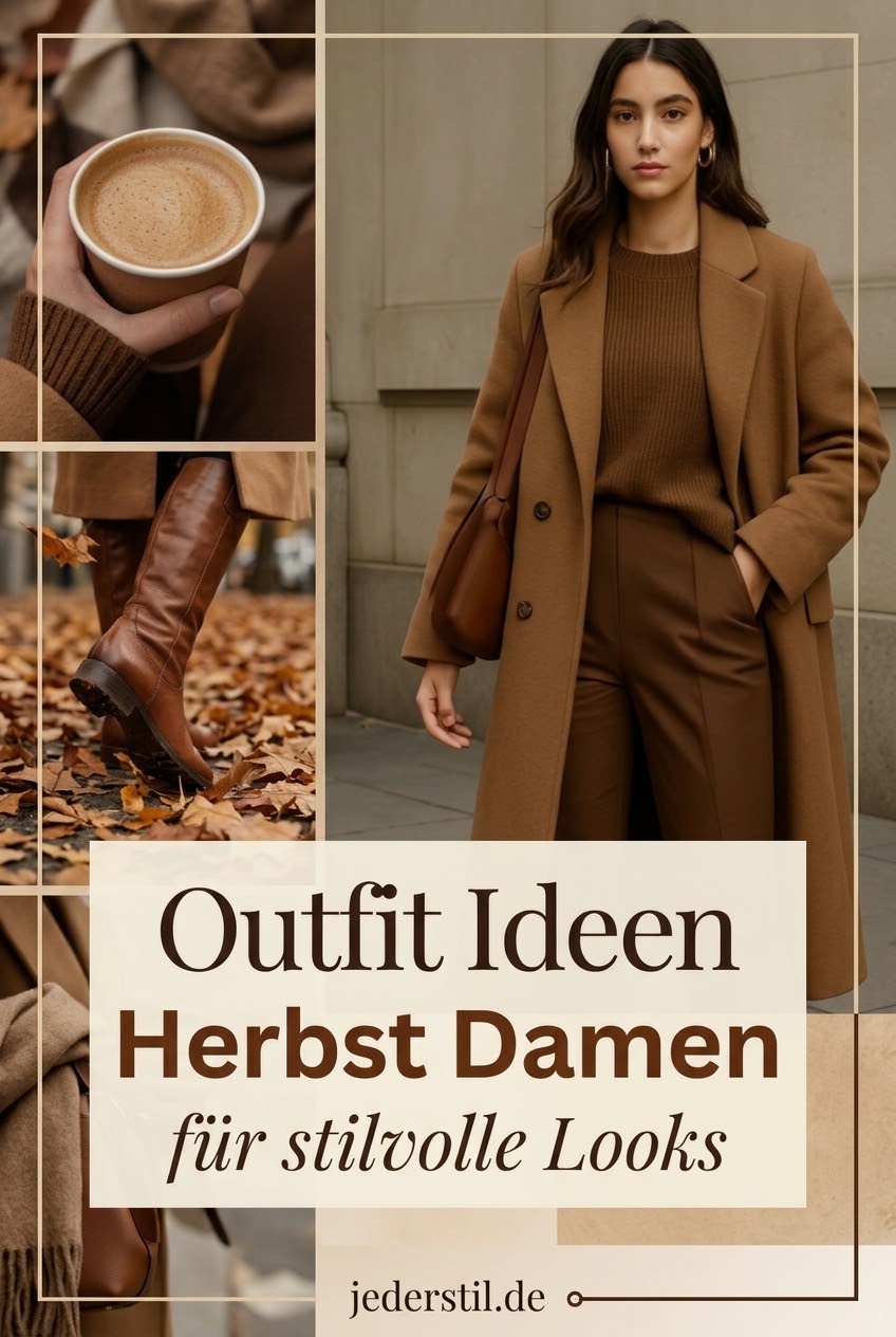 Outfit Ideen Herbst Damen für stilvolle Looks