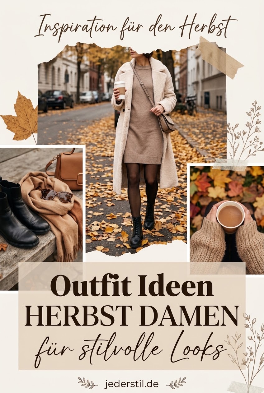 Outfit Ideen Herbst Damen für stilvolle Looks