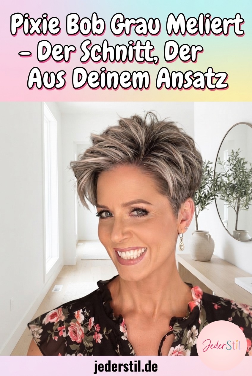 Pixie Bob Grau Meliert - Der Schnitt, Der Aus Deinem Ansatz