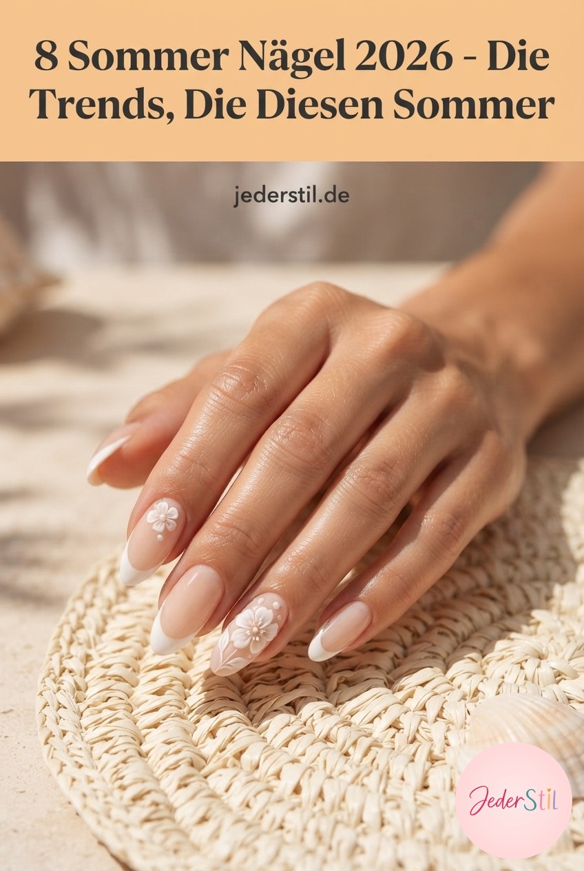 8 Sommer Nägel 2026 - Die Trends, Die Diesen Sommer