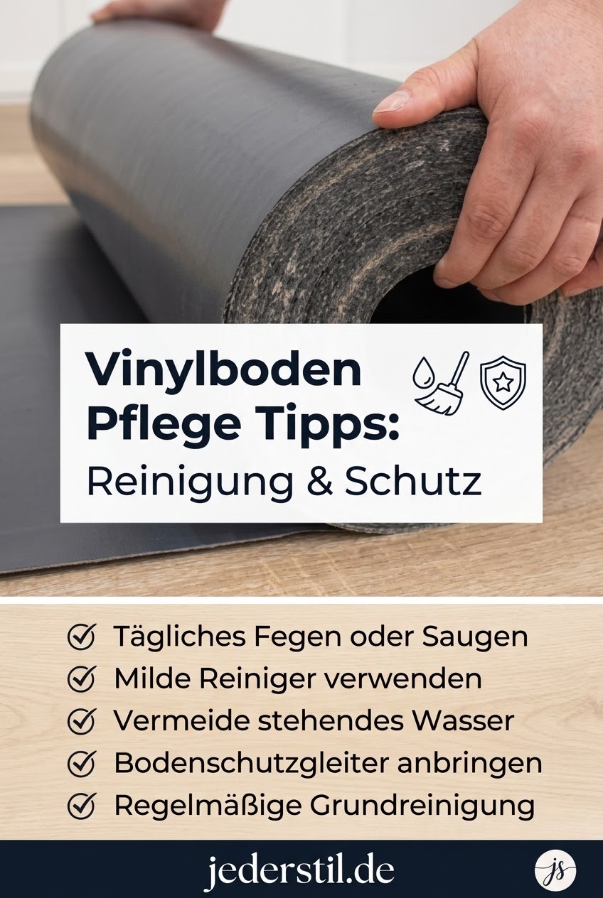 Vinylboden Pflege Tipps: Reinigung & Schutz